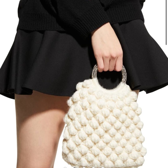 Gedebe Ivory Sachet Crochet Handbag - Picture 2 of 8